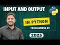 Python Full Course Input And Output In Python Lecture