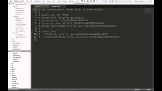 Securing API credentials in a Rails project