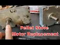 How to replace a pellet stove feed motor