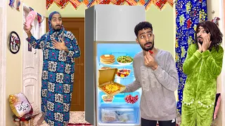 لما تبقا فاطر في رمضان وأمك تعرف   دندنها