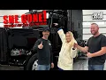 Angelina Dimova picks up her new rig
