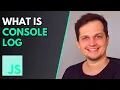 What is console log and how we should use it