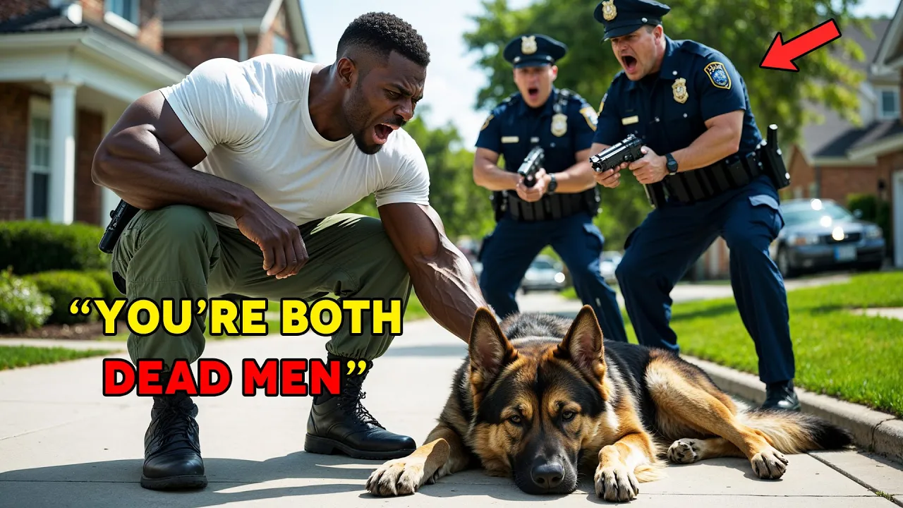 Outline Video Cops Kill Black Man's Dog, Unaware He Is The Most Lethal Delta Force Commander Ever