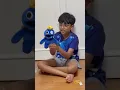 Blue Plush - Rainbow Friends unboxing and review