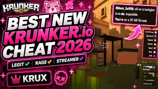 RAGE-HACKING in Krunker io 2026 w KRUX