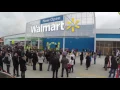 Time-Lapse of a Walmart Supercenter Grand Opening Ceremony in Tomball TX