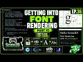 Building a C Game Engine from Scratch Scion2D Episode 36 - Font Rendering Part 1 Font Rendering