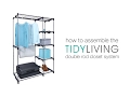 How To Assemble the Double Rod Closet System TidyLiving com