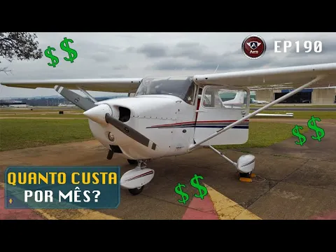 Download MP3 Quanto custa por mês ter um AVIÃO Cessna 172 Skyhawk?