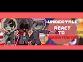 Undertale React to Sans AUS ll Murder time trio ll credit in description ll Enjoy ll
