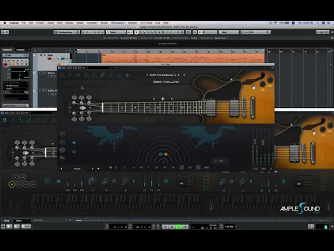Ample Guitar Semi Hollow product video
