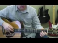 Cool Fingerstyle Classical Guitar lesson Study in Am