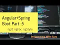 ngIf ngFor ngStyle Angular