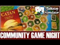 Tabletop Simulator Settlers of Catan - Community Game Night