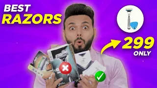 I Tried The 5 Best RAZORS Under 299RS In India | Top 5 RAZORS Under 299RS | Be Ghent