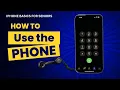 iPhone Basics for Seniors How to Use the Phone