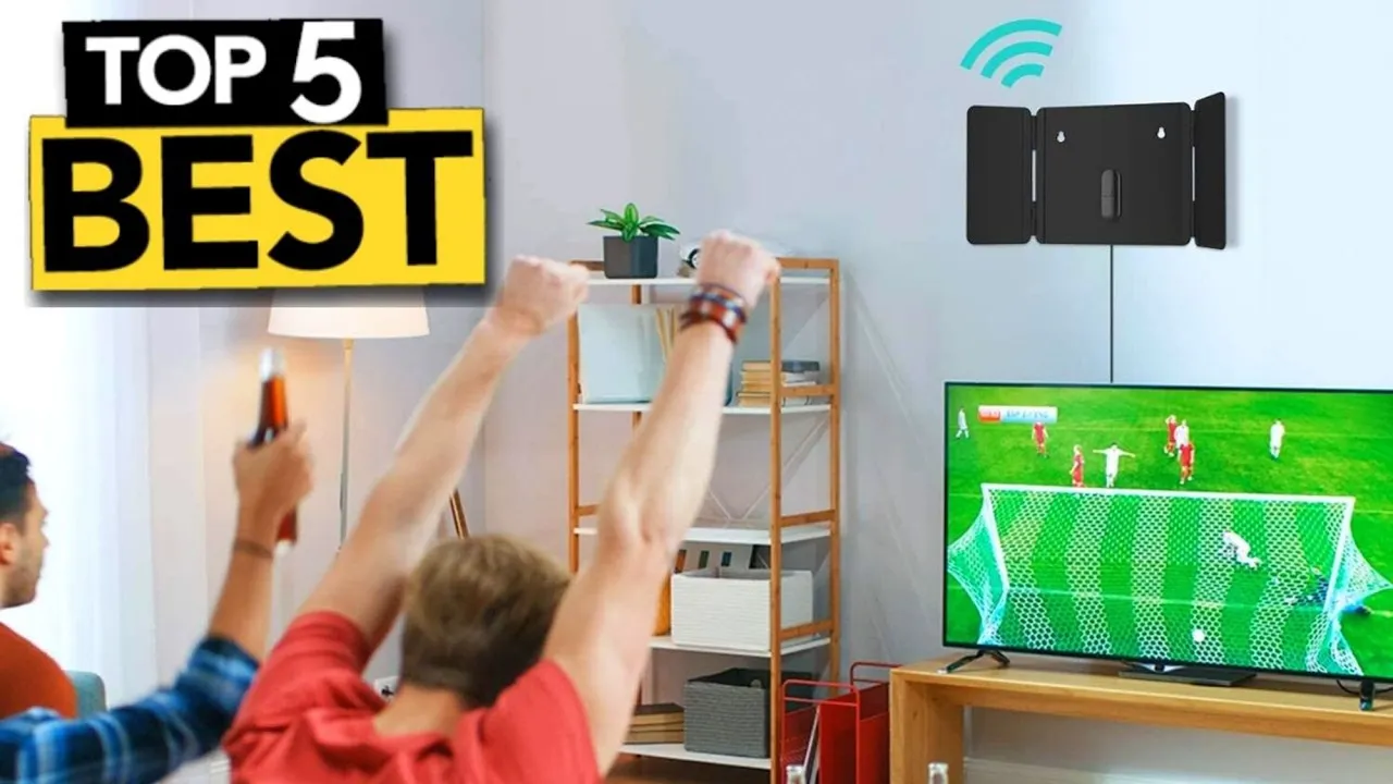 TOP 5 Best Indoor TV Antennas - Digital HDTV 2023 top rated