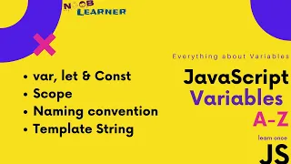 JavaScript Variables A - Z class-2 Javascript Variables Data Types Bangla