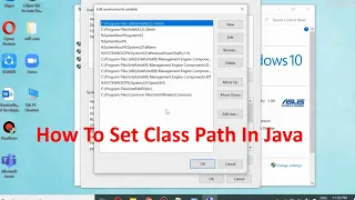 How To Set Class Path In Java