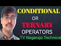CONDITIONAL OPERATOR OR TERNARY OPERATOR C PROGRAMMING--Lecture-14