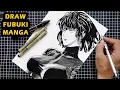 How To Draw Fubuki One Punch Man manga drawing