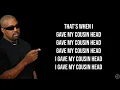 Download Lagu KANYE WEST - COUSINS (Lyrics)