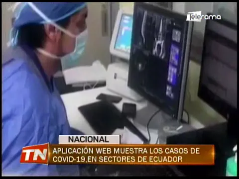Aplicación web muestra los casos de Covid-19, en sectores de Ecuador