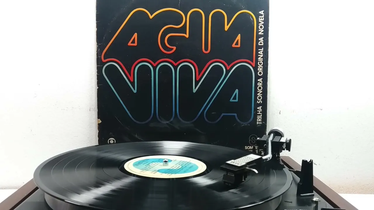 ÁGUA VIVA - Trilha Sonora Nacional da novela (Vinil 1980)
