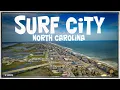 Surf City NC DJI Mavic Pro Footage Beautiful Town on Topsail Island close to Wilmington NC