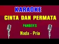 Download Lagu CINTA DAN PERMATA - Panbers | KARAOKE Nada Pria