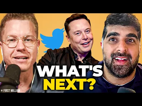 Elon Musk Buys Twitter For $44 Billion | MyFirstMillion Reacts thumbnail