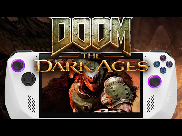 DOOM The Dark Ages ROG ALLY Z1 Extreme Performance Tested - Is it Playable?