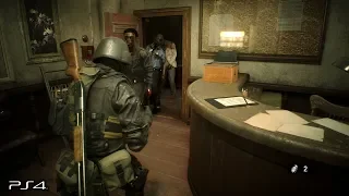 resident evil 2 remake hunk 4th survivor no damage gameplay ps4 pro 