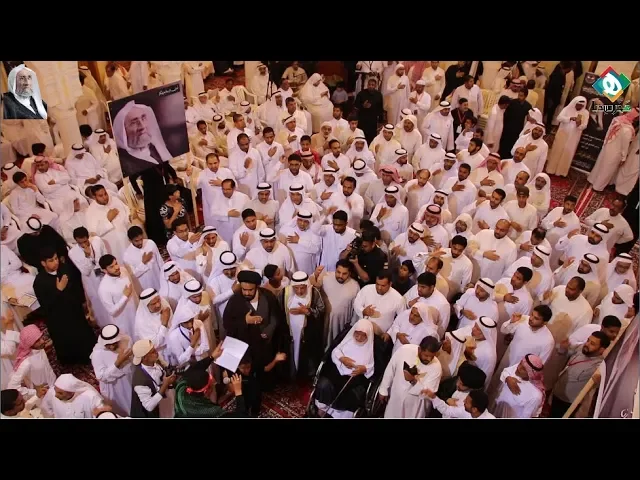 ⁣🏴 موكب أهالي بلدة الرميلة بمجلس فاتحة الراحل سماحة العلامة الحجة السيد محمدعلي العلي بالحوزة العلمية
