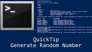 QuickTip - Batch Tutorial
