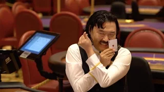 psy new face m v making film