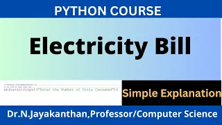 Write a python program to calculate the electricity bill