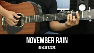 Download November Rain - Guns N' Roses | EASY Guitar Tutorial Chords / Lyrics - Guitar Lesson MP3