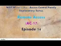 Episode 14 - REMOTE ACCESS