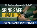 Pocket Mask Ventilation Jaw Thrust Technique