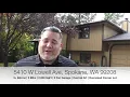 Newly Listed Spokane Home For Sale at 5410 W Lowell Ave Spokane WA 99208