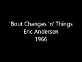 "Violets Of Dawn" -  Eric Andersen 1966