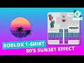 Create An 80s Inspired Roblox Shirt Design in Pixlr E