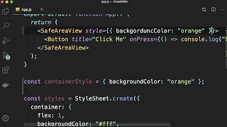 React Native Fundamentals - Stylesheet By Mosh Hamedani