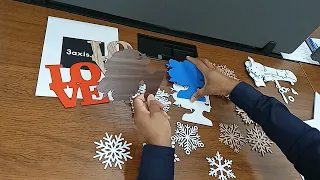 3axis co Models After Laser Cutting