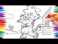 DRAGON BALL Coloring Pages How to Draw Goku Goku Coloring Pages for Kids