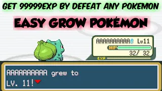 INFINITE EXP CHEAT FOR FIRERED LEAFGREEN ASHGRAY HOW TO GET INFINITE EXP BY DEFEAT ANY POKEMON