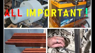Some smaller BUT IMPORTANT jobs 👨‍🔧 Ep.182 Building my steel sailing yacht