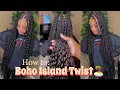 Boho Senegalese Twist Island Twist BraidsByTyTi