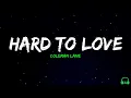 Coleman Lane - Hard To Love (Lyrics) feat. Zach Smith "i know im hard to love "